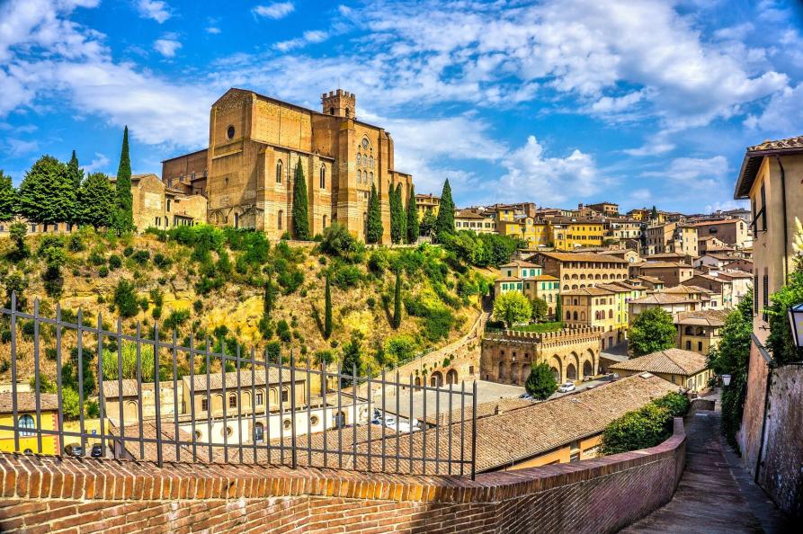 Siena in Toscane