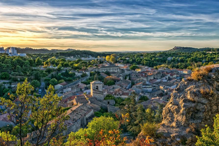 Provence landschap