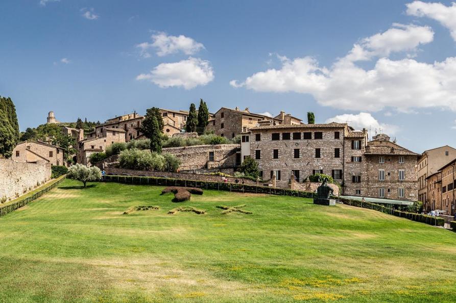 Basilica os saint francis of assisi in umbrië